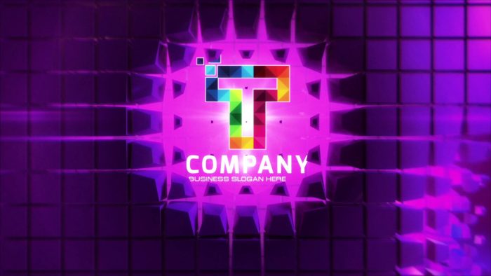 Futuristic Wall Logo Reveals – Sci-Fi Premiere Pro Logo Animation
