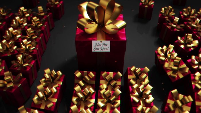 Gift For You – Emotional MOGRT Logo Reveal for Celebrations