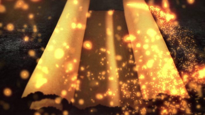 Legendary Epic Scroll Logo Reveal – Ancient Parchment Logo Animation for Premiere Pro