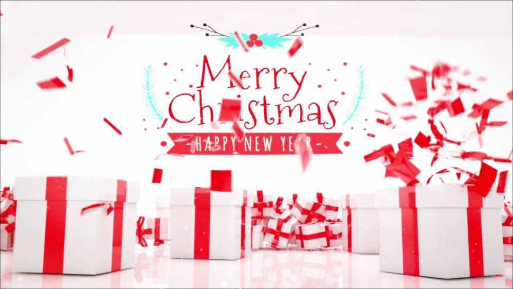 Merry Christmas Greeting Card – Animated Holiday Video Template for Premiere Pro