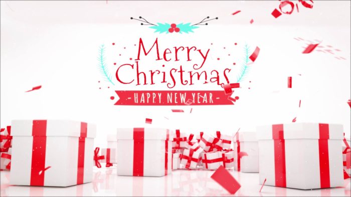 Merry Christmas Greeting Card – Animated Holiday Video Template for Premiere Pro