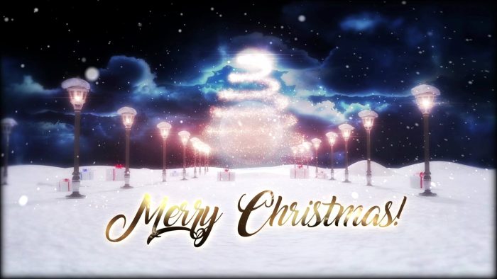 Merry Christmas Unveil – Festive Holiday Logo Reveal for Premiere Pro