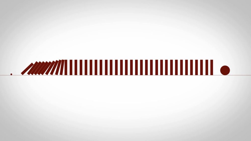Minimal Dynamic Domino Logo Reveal – Clean Premiere Pro Animation with Domino Motion