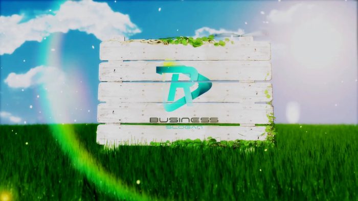 Nature Logo Reveal – Organic AE Template with Leaf, Vine & Blossom Animations