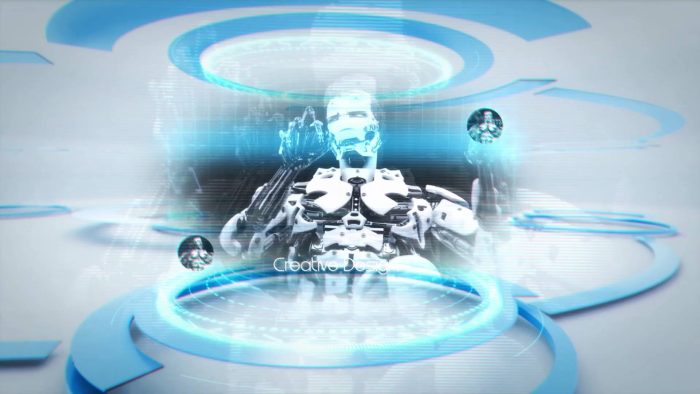 Clean Futuristic Slideshow – Minimal MOGRT Template for Modern Presentations