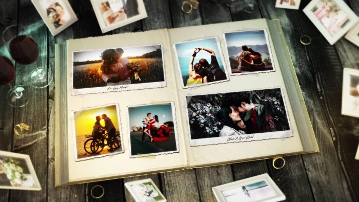 Romantic Book Unveil Video – Elegant Love Story Animation for Premiere Pro