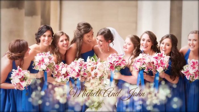 Romantic Love Story Wedding – Elegant Wedding Slideshow for Premiere Pro