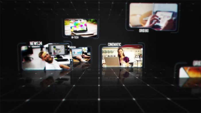 Business Tech Logo Reveal - After Effects