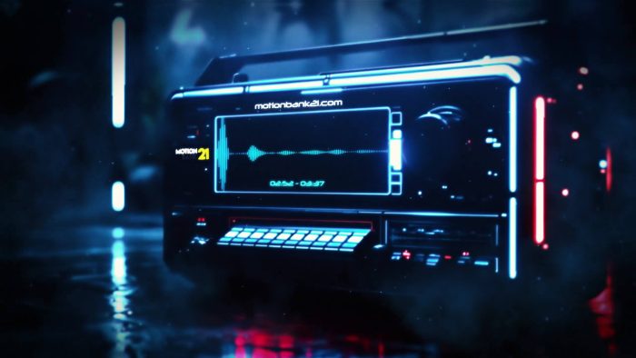 Cyber Radio - Music Visualizer