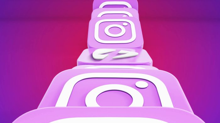 Dynamic Instagram 3D Icons - After Effects
