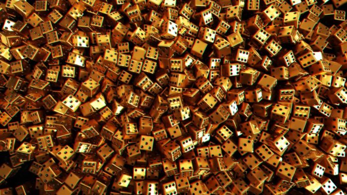 Golden Dice Reveal - After Effects