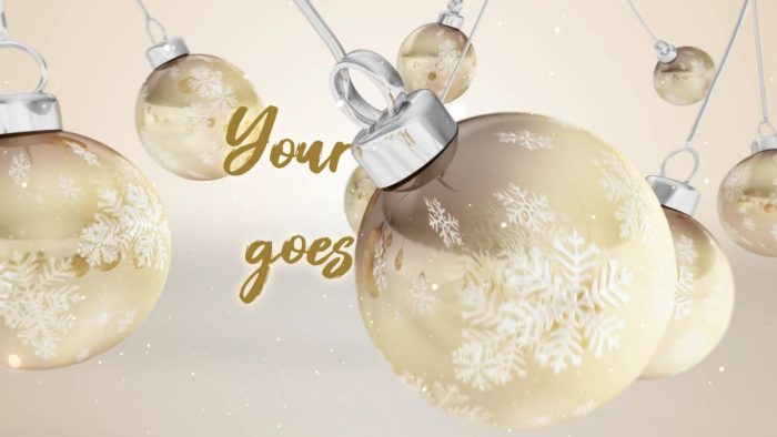 Merge Elegant Baubles Swing