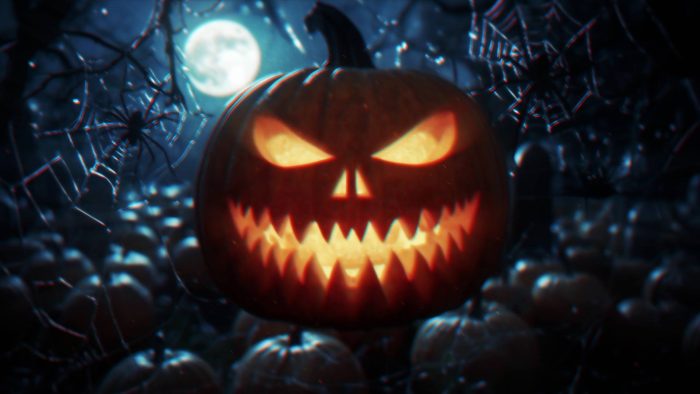 Pumpkin Terror Reveal horror intro After Effects