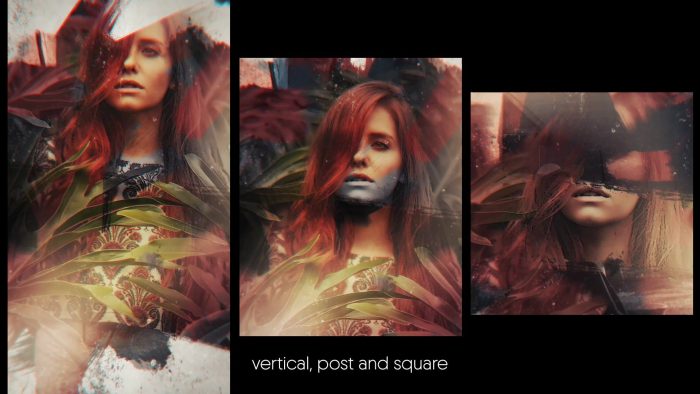 Brush Slideshow Intro artistic slideshow After Effects template