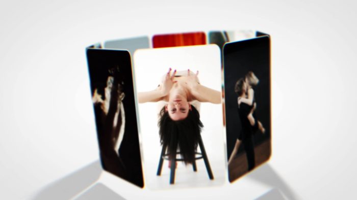 Motion Column Gallery Intro vertical gallery After Effects