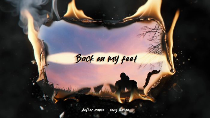 Fire Paper Lyrics – Music Visualizer