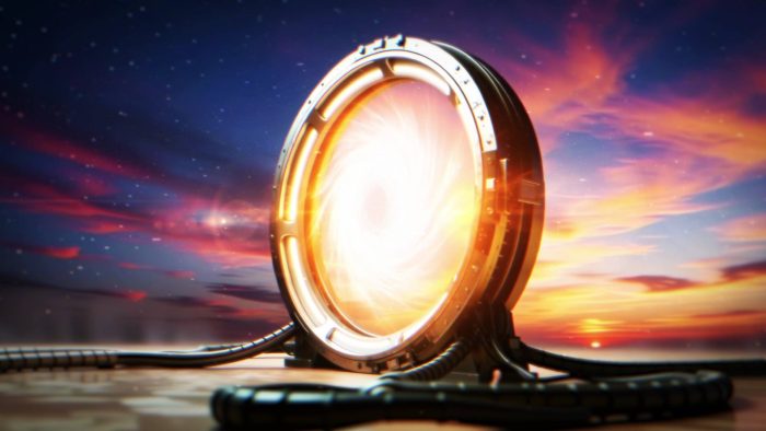 Celestial Quantum Portal