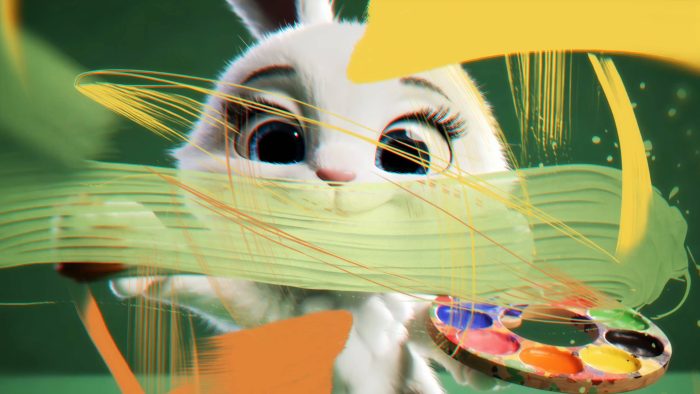 Bunny Brush Surprise - After Effects