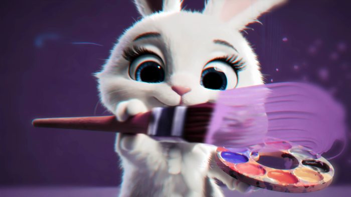 Bunny Brush Surprise