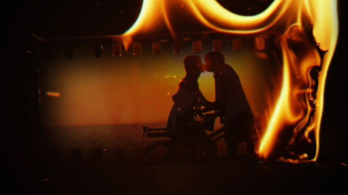 Flame Frame Reveal - After Effects Template