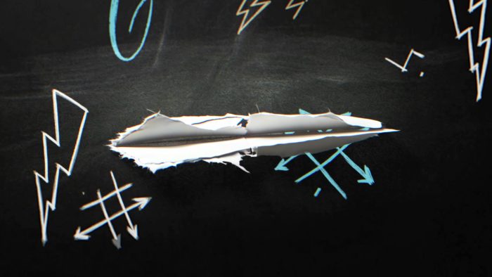 Torn Sheet Intro - After Effects